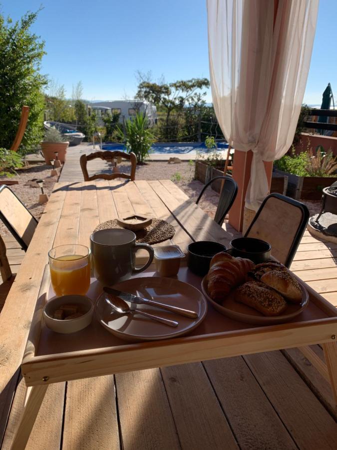 Chambre D'Hotes Mazet Les Abadies Bed and Breakfast Saint-Felix-de-Lodez Exterior foto