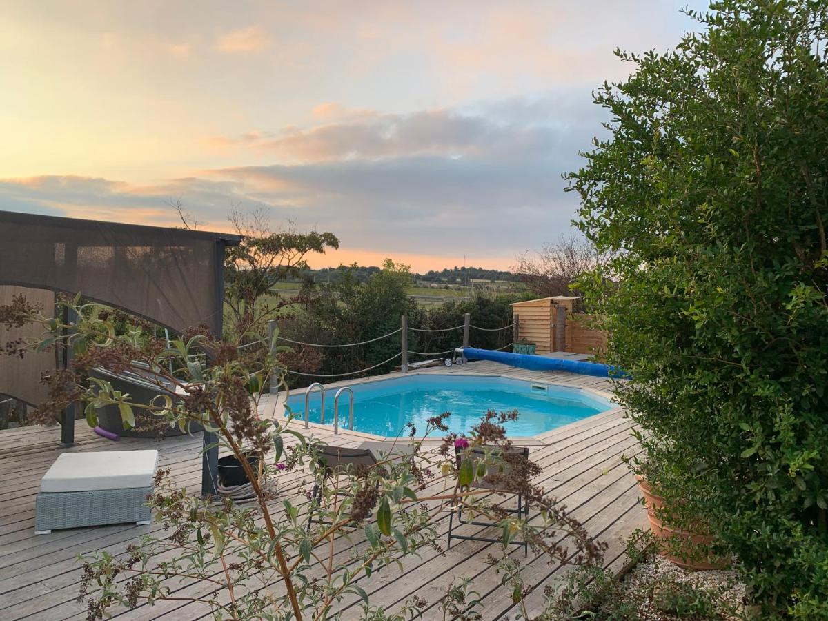 Chambre D'Hotes Mazet Les Abadies Bed and Breakfast Saint-Felix-de-Lodez Exterior foto